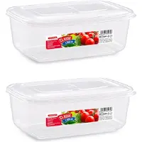 PlasticForte Vershoudbakje vriezer en magnetron - 8x - 1,2L - kunststof
