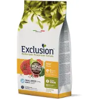 Exclusion Mediterraneo Monoprotein Formula - Adult SMALL DOG - noble grain BEEF - 2kg