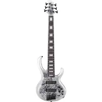 Ibanez BTB25TH6-SLM Silver Blizzard Matte - Elektrische basgitaar