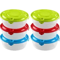 Hega hogar 24x Voorraad/vershoudbakje 1,8 Liter Transparant Plastic/kunststof -