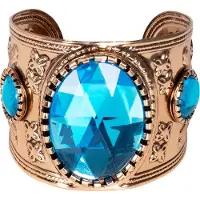 Boland Armband egypte | turqoise (goud met blauw)