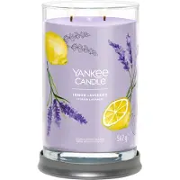 Yankee candle - Lemon Lavender Large Tumbler Geurkaars - 100 branduren - twee lonten
