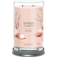 Yankee candle - Pink Sands Large Tumbler Geurkaars - 100 branduren - twee lonten