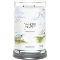 Yankee candle - Clean Cotton Large Tumbler Geurkaars - 100 branduren - twee lonten