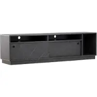 Venture Home Girona TV-meubel 2 deuren, 3 planken zwart.