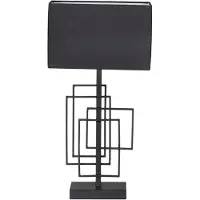 By Rydens Tafellamp Paragon mat zwart 52cm