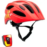 Crazy Safety Cool Cute, fietshelm, junior, rood