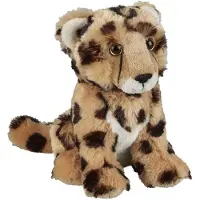 Ravensden Pluche knuffel dieren Cheetah/Jachtluipaard 18 cm - Knuffeldier