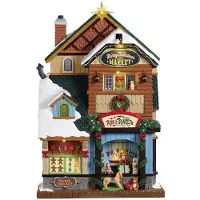 Lemax Kersthuisje Merry christmas market 4,5V