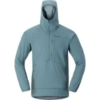 Norrøna - Møre Octa Zip Hood - Fleecevest L, turkoois