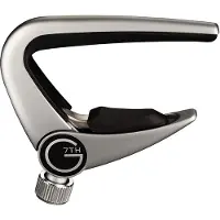 G7th The Capo Company Newport Steel String Silver - Capo tbv western en elektrische gitaren