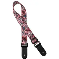 Gaucho GSTU80LI Ukulele Draagriem Lila Bloemen