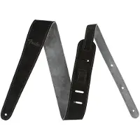 Fender Reversible 2" Suede Strap Black/Gray