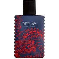 Replay - Signature Red Dragon For Man Eau de Toilette - Een herendouche die doet denken aan