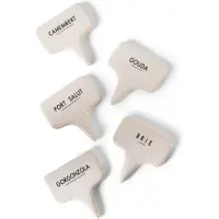 Intratuin Jens Living Kaasmarkers Wit 5 Stuks