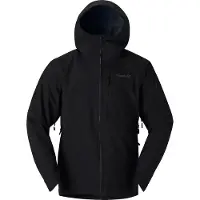 Norrøna - Ski jassen - Lofoten Gore-Tex Jacket M Caviar Black voor Unisex - Maat L - Zwart