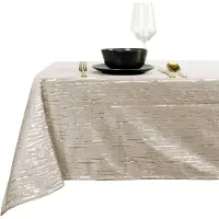 Unique living | tafelkleed bobby 150x200cm ivory