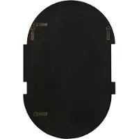 Beliani MICHERY - Wandspiegel - Zwart - 60 x 90 cm - Glas