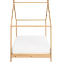 Beliani ORLU - Kinderbed - Lichthout - 90 x 200 cm - Dennenhout