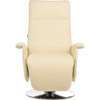 Beliani PRIME - Relaxfauteuil - Beige - Kunstleer