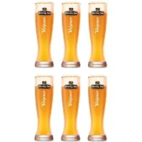 Esschert Design Hertog Jan Bierglazen Weizen - 300 ml - 6 stuks