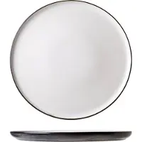 COSY&TRENDY Ciel Blanc Plat Bord - Ø 27.5 cm - Set-4