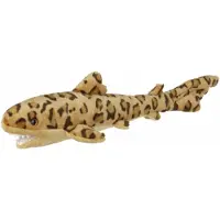 Nature Planet pluche dieren knuffel Luipaard Haai - 50 cm - zeedieren - Knuffel zeedieren