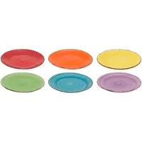 Usorteret Ontbijtborden Sunny Summer ø 19 cm - 6 Stuks