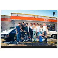Merkloos Poster BTS Gas Station 91,5x61cm