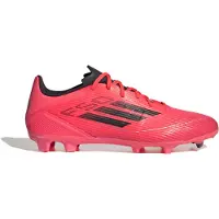 Adidas F50 League Gras / Kunstgras Voetbalschoenen (MG) Felrood Zwart Zilver