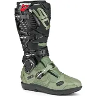 Sidi Crossfire 3 SRS Crosslaarzen Army Zwart Maat 43