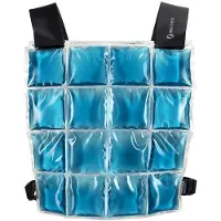 Inuteq Biobased PCM Koelvest Blauw, Blauw, One Size
