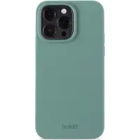 Holdit Silicone Case voor de Apple iPhone 15 Pro Max - Moss Green