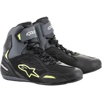Alpinestars Faster-3 Drystar Zwart Grijs Fluo Geel Maat US 7.5