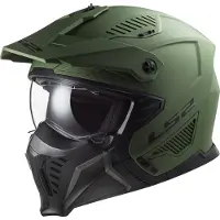 LS2 OF606 Drifter Solid Mat Legergroen 06 Multi Helm Maat 2XL