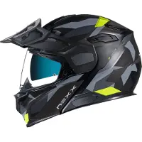 NEXX X.Vilijord Taiga Zwart Neon Mat Systeemhelm Maat XS