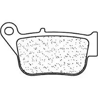 Cl Brakes Remblokken Maxi Scooter Gesinterd Metaal - 3112MSC