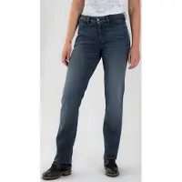 Rokker Rokkertech Mid Straight Dames Blauw Motorjeans Maat L32/W28
