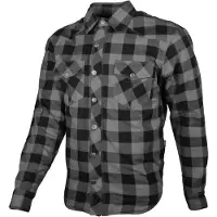 GMS Jaguar, shirt/textiel jasje ,zwart/grijs ,3XL