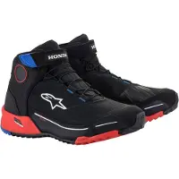 Alpinestars Honda Cr-X Drystar Riding Schoenen Zwart Rood Blauw Maat US 9.5