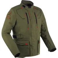 Bering Voyager waterdichte motorfietstextiljas, khaki, maat S