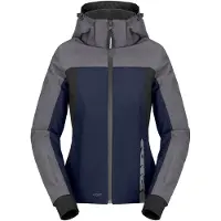Spidi H2Out II Hoodie Dames Blauw Zilver Maat S