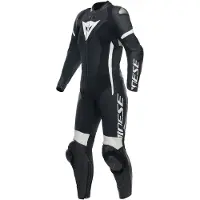 Dainese Grobnik dames 1-deligt læderpak (IT46) Zwart/Wit 40, Dames