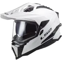 LS2 MX701 Explorer Solid, endurohelm ,Wit ,M