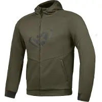 Ixon Touchdown Kaki Zwart Textiele Motorjas Maat M