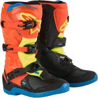 Alpinestars AlpinestarsTech3SYouthSchoenenOrangeFluoEnamelBlauwYelFl Maat US 7