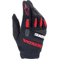 Alpinestars Honda Full Bore Handschoenen Zwart Fel Rood Maat 4XL