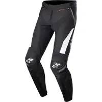 Alpinestars T-SP R, stoffen broek Drystar ,Zwart/Wit ,XXL