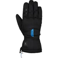 Ixon IT-Yasur Zwart Blauw Verwarmde Unisex Handschoenen Maat M