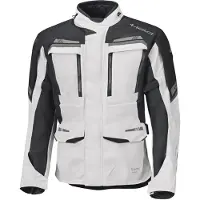Held Lonborg Top Zilver Zwart Textiele Motorjas Maat L